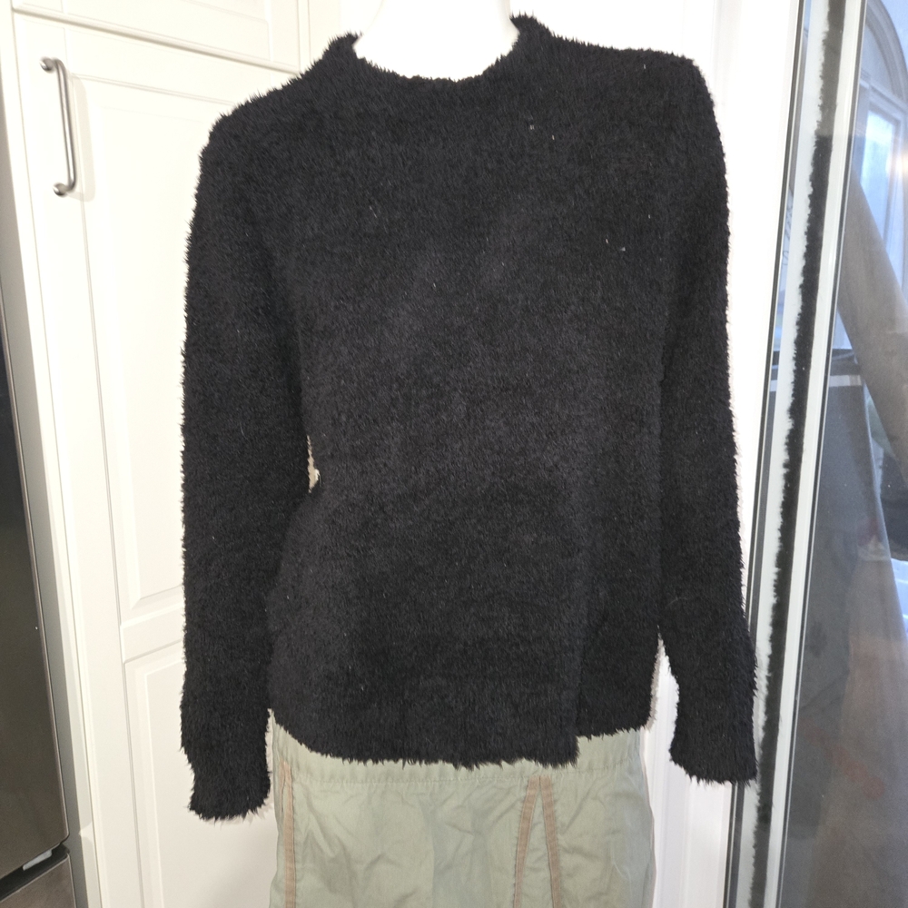 Black Fuzzy Sweater